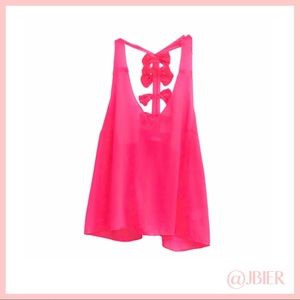 LF Hot Pink Top